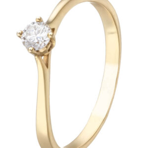 Diamond Wedding Band 1/10 ct tw 10K Yellow Gold